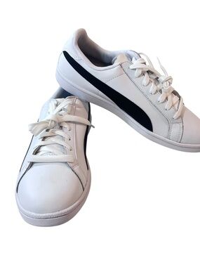 Puma Smash L Sneakers Tennis Shoes Mens Size 11 New White Black